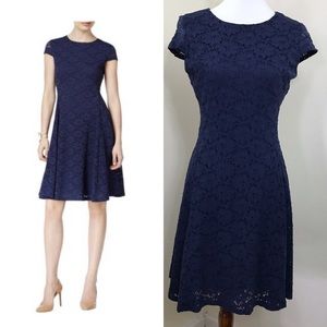 Alfani  lace dress fit and flare